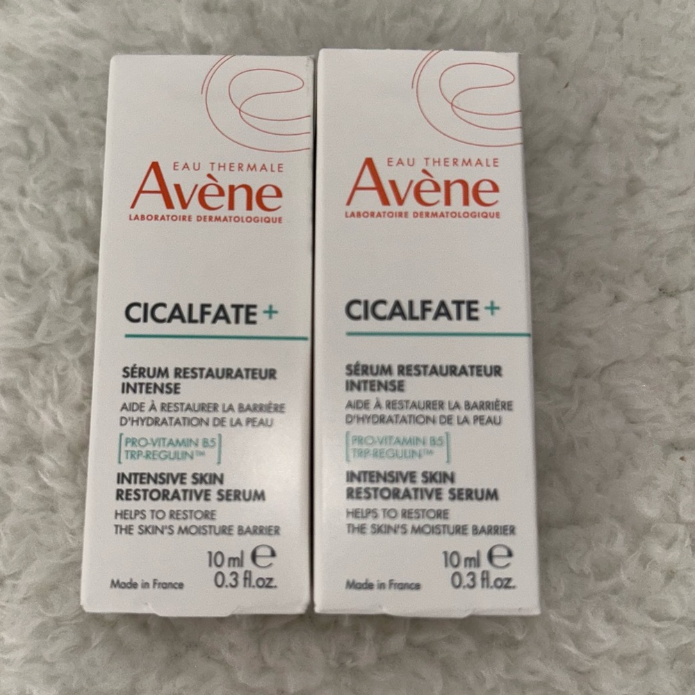Avène Cicalfate Intensive Skin Restorative Serum 2 Pack NEW